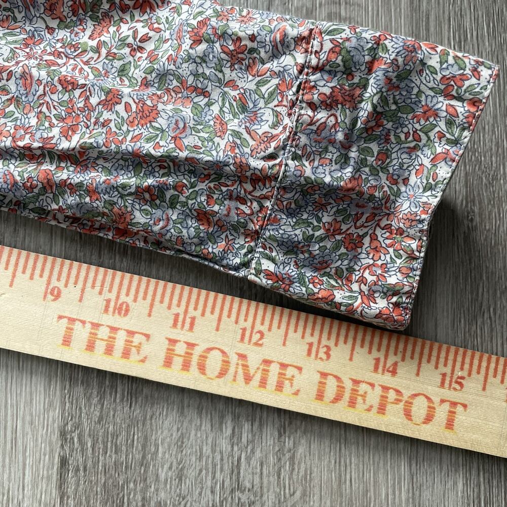 Tommy Hilfiger Women's Floral Shirt Dress Roll Tab Sleeve Boho Cottagecore S - Picture 12 of 14